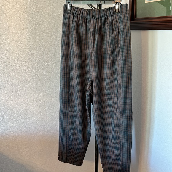 Oska Long Sleeve Top & Pants Plaid Size M - Picture 11 of 16